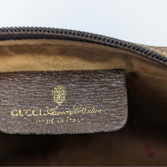 Gucci GG Canvas Web Sherry Line Clutch Bag - Picture 3 of 14